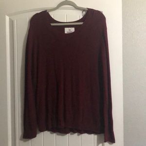 Maroon Sweater
